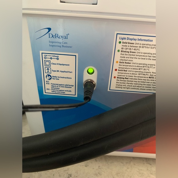 DeRoyal Other Deroyal Jetstream T70 Hot Cold Therapy Unit Electric